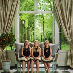 Foto oficial de las Princesas Alexia, Amalia y Ariane de Holanda 