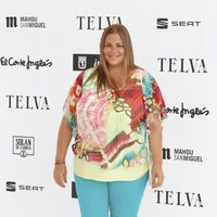 Caritina Goyanes en la fiesta de celebración del 50 aniversario de la revista Telva