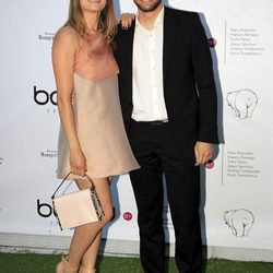 Llorenç González y Marta Larralde en la fiesta del quinto aniversario de Bambú