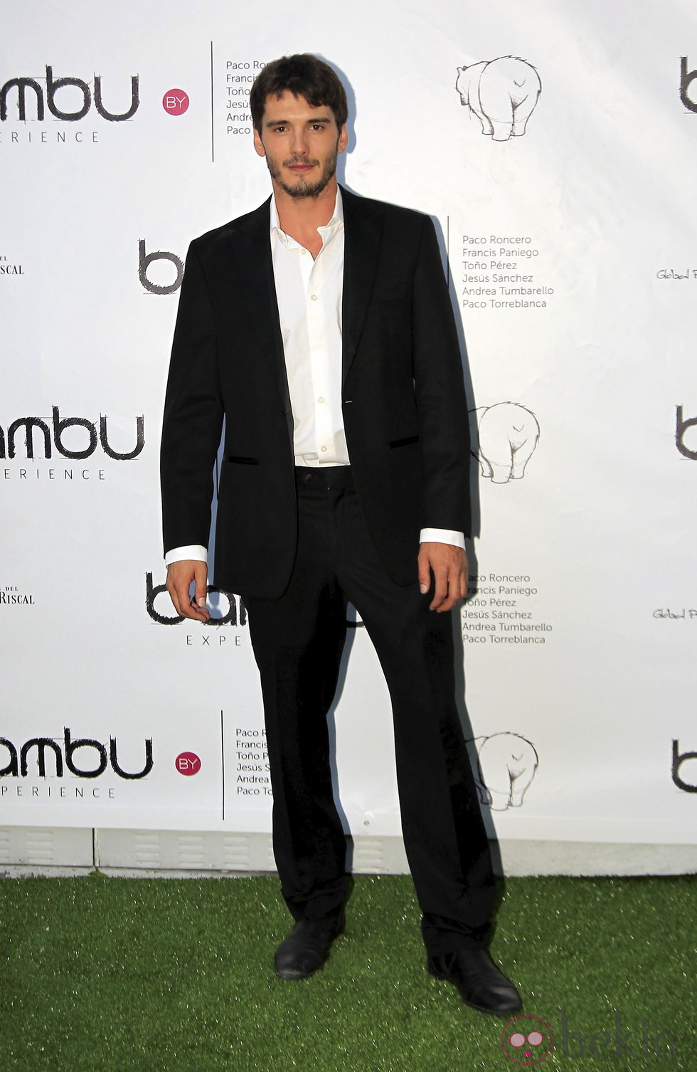 Yon González en la fiesta del quinto aniversario de Bambú
