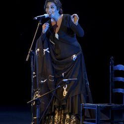 Estrella Morente ofreciendo un concierto en Los Veranos de la Villa 2013