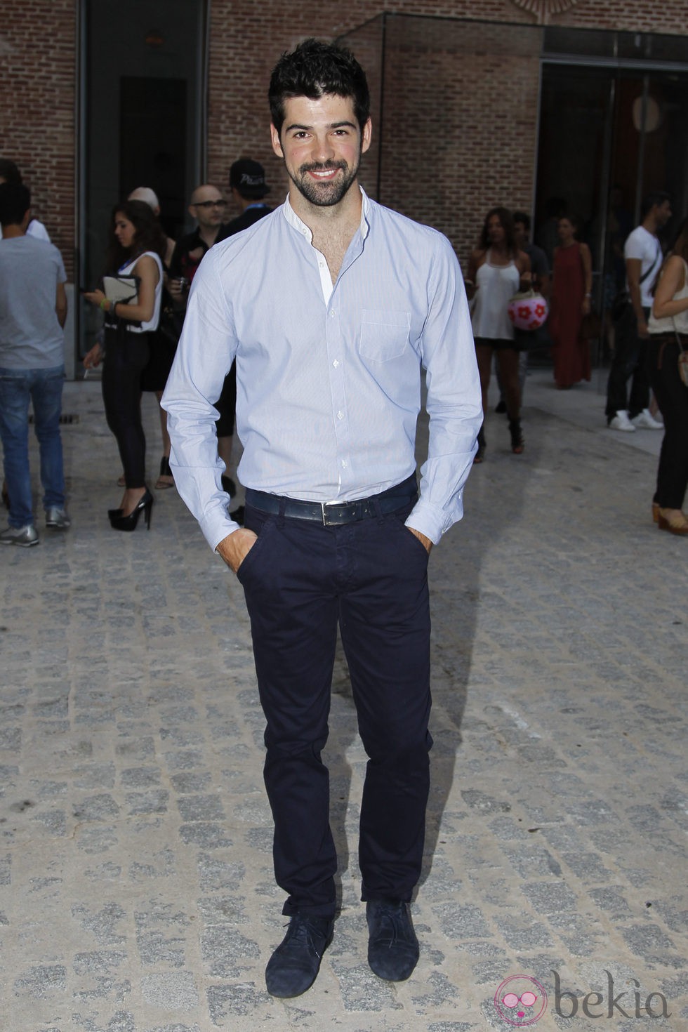 Miguel Ángel Muñoz en la última jornada de la Madrid Fashion Show Men