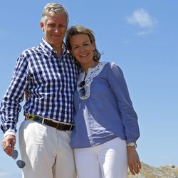 Felipe y Matilde de Bélgica en sus primeras vacaciones como Reyes