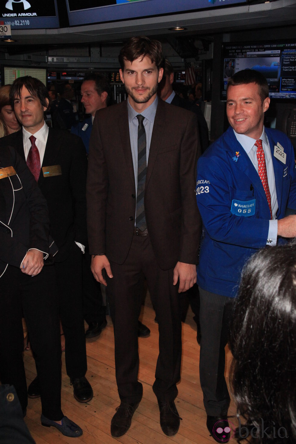 Ashton Kutcher en Wall Street