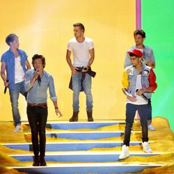 One Direction en los Teen Choice Awards 2013