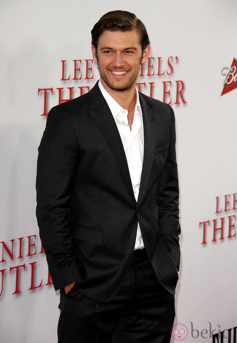 Alex Pettyfer en el estreno de 'El Mayordomo'