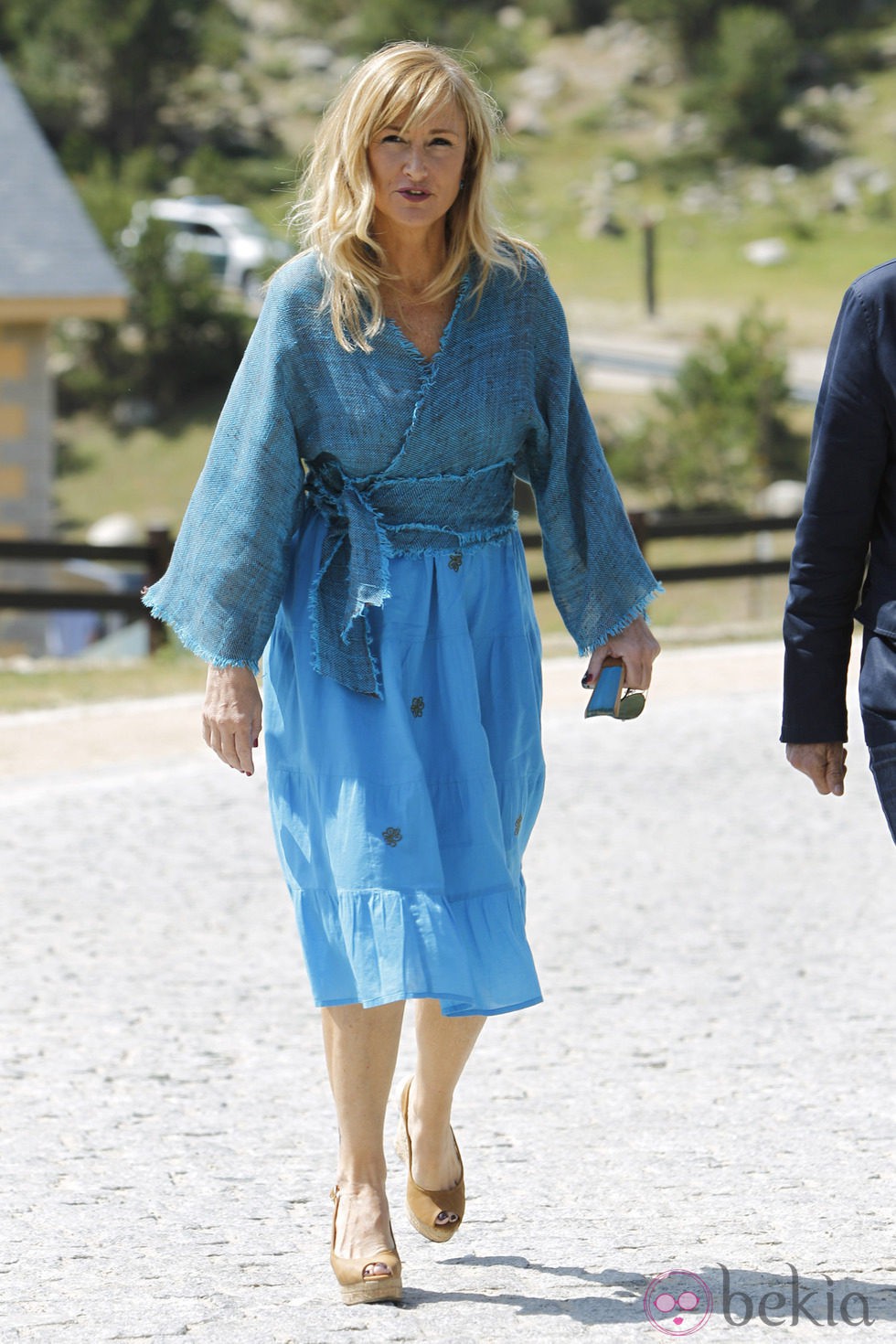Cristina Cifuentes en el Parque Nacional de la Sierra de Guadarrama