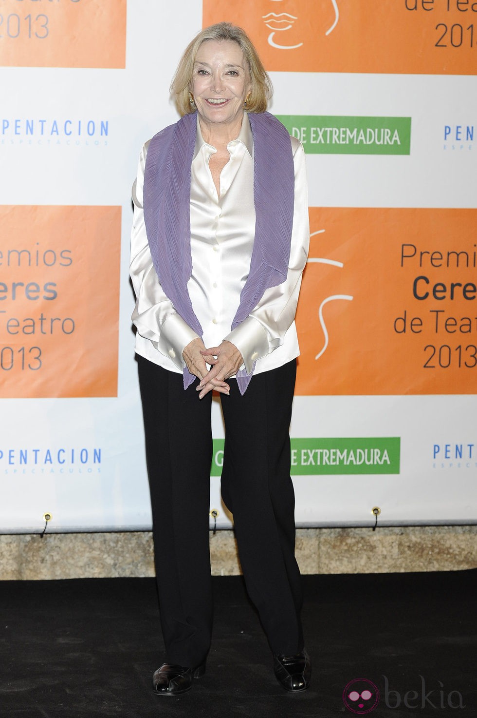 Núria Espert en los Premios Ceres 2013