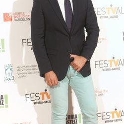 Màxim Huerta en la clausura del FesTVal de Vitoria 2013