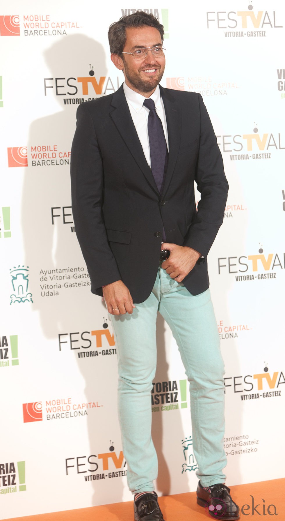 Màxim Huerta en la clausura del FesTVal de Vitoria 2013