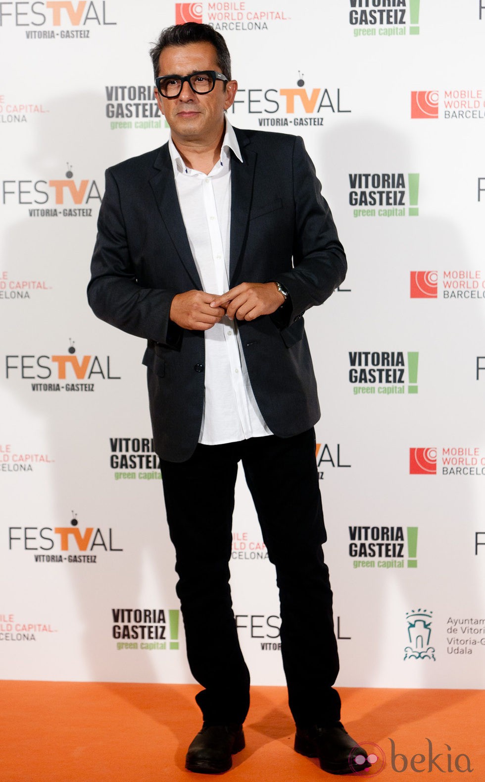Andreu Buenafuente en la clausura del FesTVal de Vitoria 2013