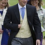 El príncipe Harry en la boda de James Meade y Lady Laura Marsham