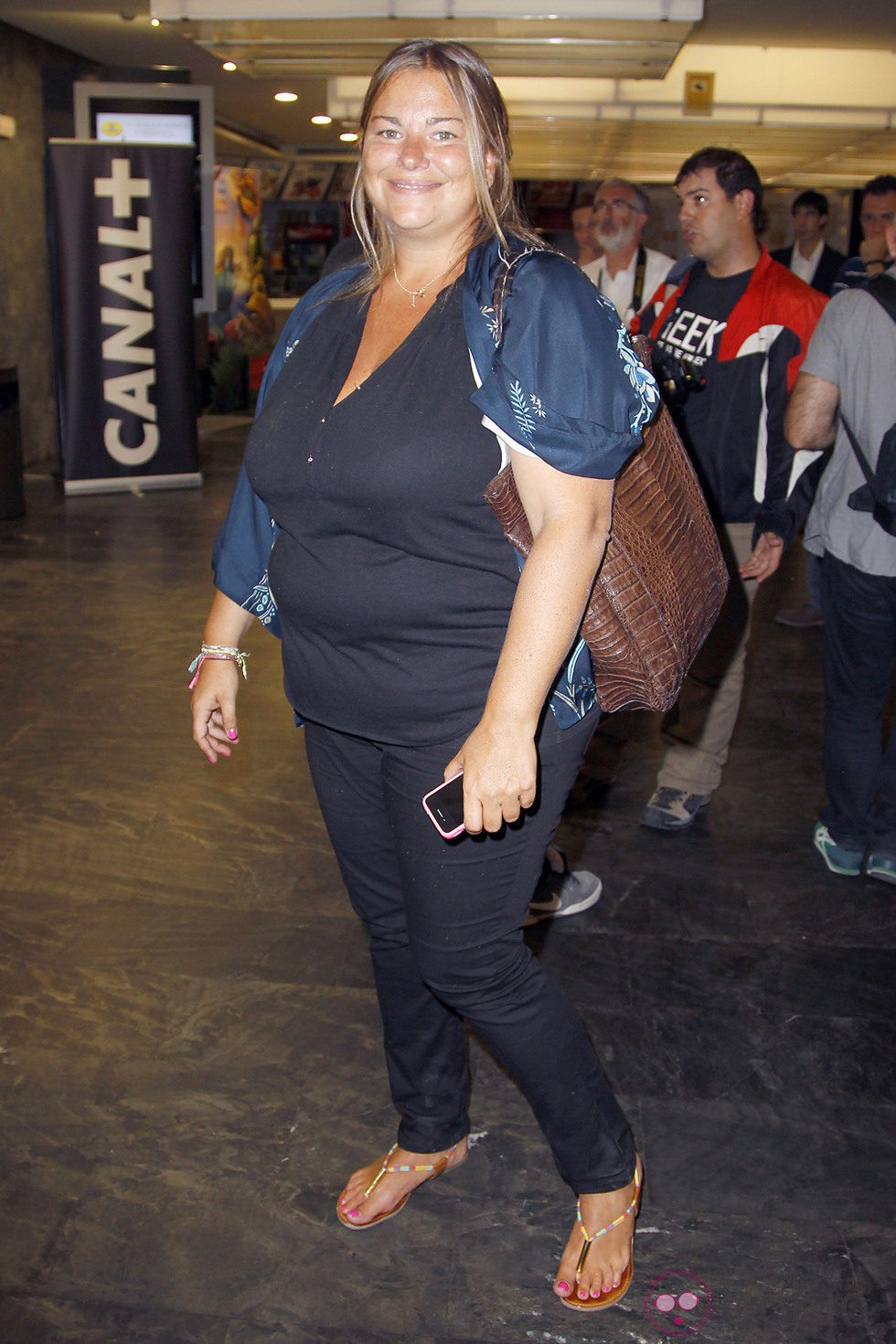 Caritina Goyanes en el estreno del documental 'El Juli, 15 de 30'