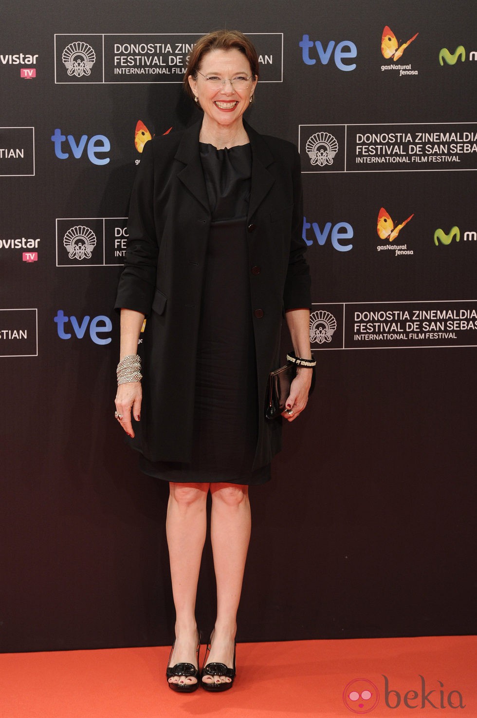 Annette Bening en la gala de apertura del Festival de San Sebastián 2013