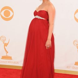 Morena Baccarin en la alfombra roja de los Emmy 2013