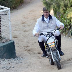 Cayetano Martínez de Irujo en el Concurso de Saltos de Barcelona 2013