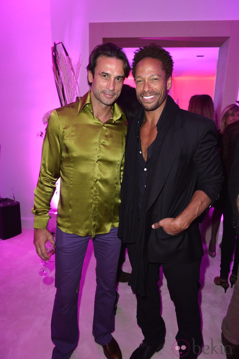 Gary Dourdan en la Semana de la Moda de París primavera/verano 2014