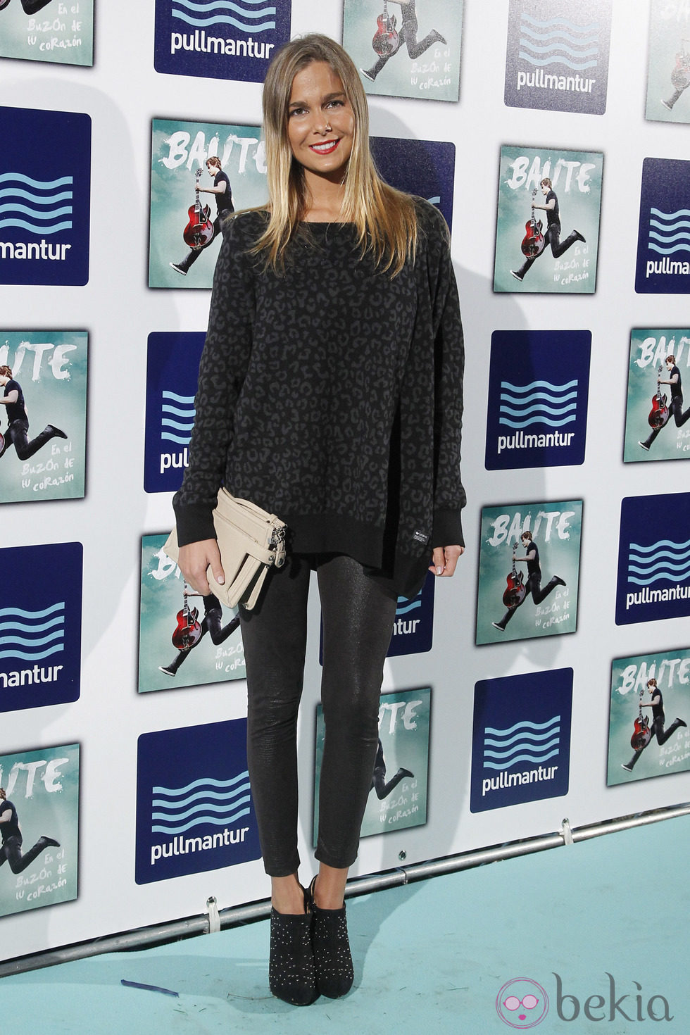 Natalia Sánchez en la presentación de 'En el buzón de tu corazón' de Carlos Baute