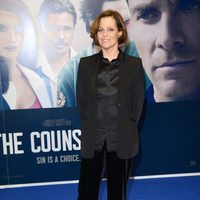 Sigourney Weaver en el estreno de 'El Consejero' en Londres