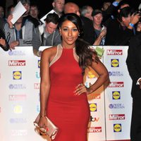 Alexandra Burke en la entrega de los Pride of Britain 2013