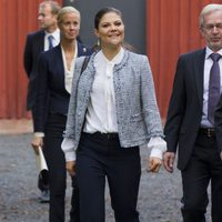 La princesa Victoria de Suecia en Uppsala