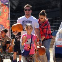 Mark Wahlberg en el Pumpkins Patch de Los Ángeles