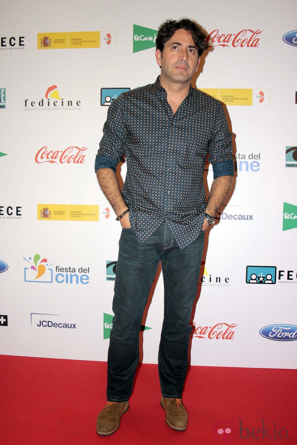 Antonio Garrido en la proyección de 'Capitán Phillips' por la Fiesta del Cine