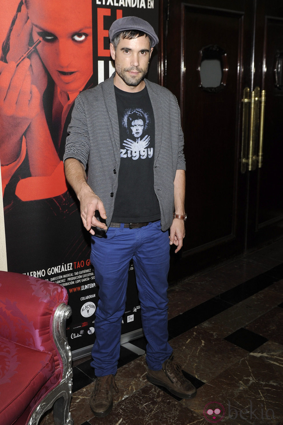 Unax Ugalde en el re estreno de 'El intérprete' en Madrid