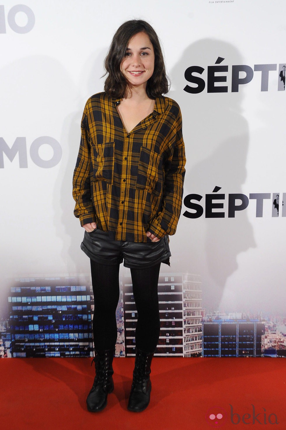 Nadia de Santiago en el estreno de 'Séptimo'