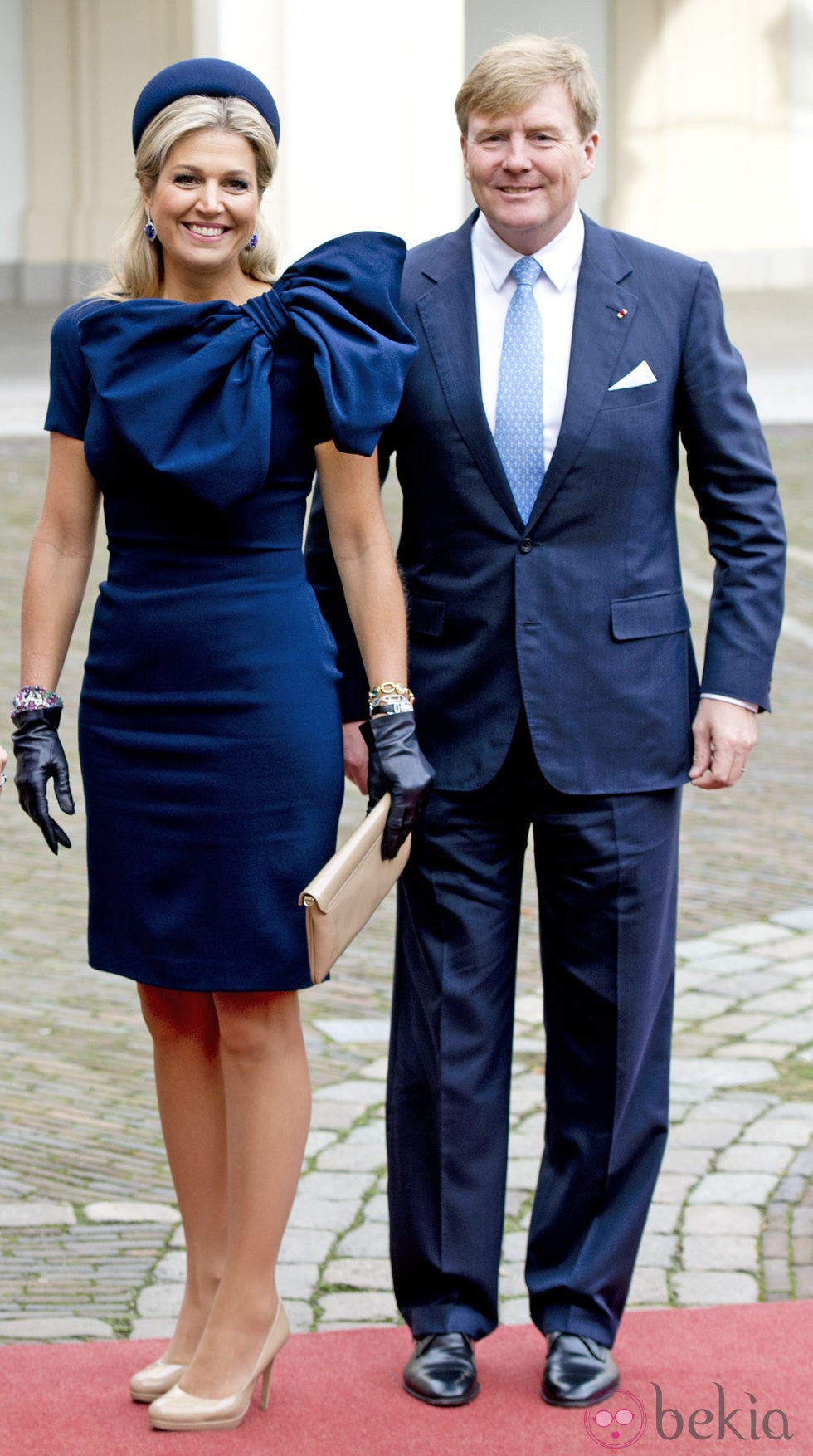 Guillermo Alejandro y Máxima de Holanda reciben a los Reyes de Bélgica