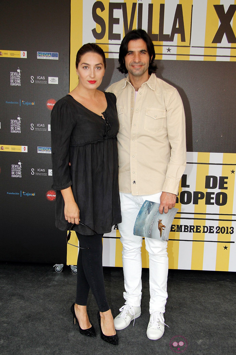 Estrella Morente y Javier Conde en el Festival de Cine Europeo de Sevilla 2013