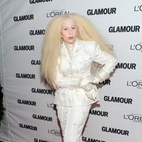 Lady Gaga en los premios Glamour Mujer del Año 2013 en Nueva York