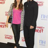 Úrsula Corberó y Quim Gutiérrez en la presentación de '¿Quién mató a Bambi?' en Madrid