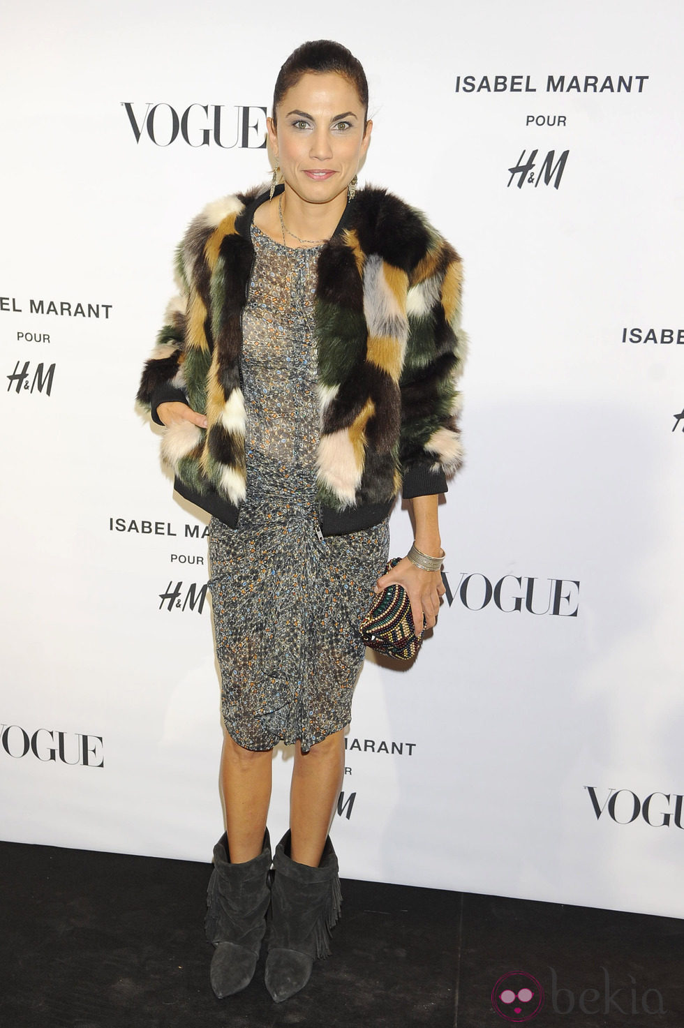Toni Acosta en la presentación de la nueva colección de Isabel Marant para H&M