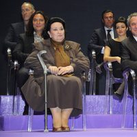 Montserrat Caballé y José Coronado en los Premios Cultura de la Comunidad de Madrid 2013