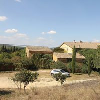 Vista de la masía ampurdanesa de Jacobo Fitz-James Stuart