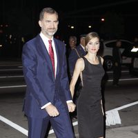 Los Príncipes Felipe y Letizia en la cena de la Fundación España-Florida en Miami