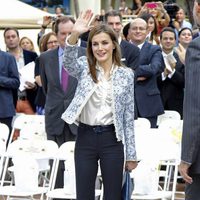La Princesa Letizia de visita oficial en Miami
