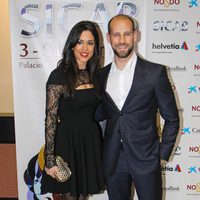 Gonzalo Miró y su pareja en el SICAB 2013 en Sevilla