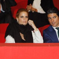 Olivia de Borbón y Julián Porras en el SICAB 2013 en Sevilla