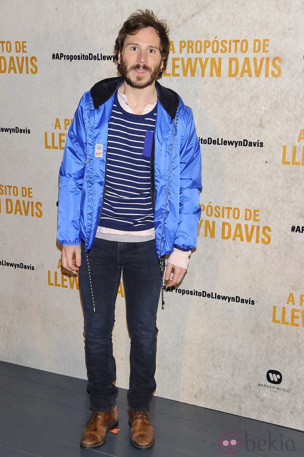 Rubén Ochandiano en el estreno de 'A propósito de Llewyn Davis'