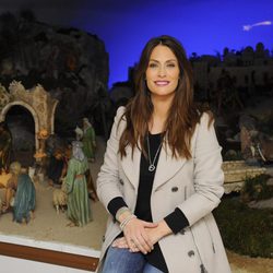 Nagore Aranburu inaugura el Belén Albergue San Juan de Dios