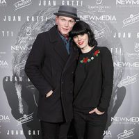 Bimba Bosé y Charlie Centa en la presentación del nuevo trabajo de Juan Gatti