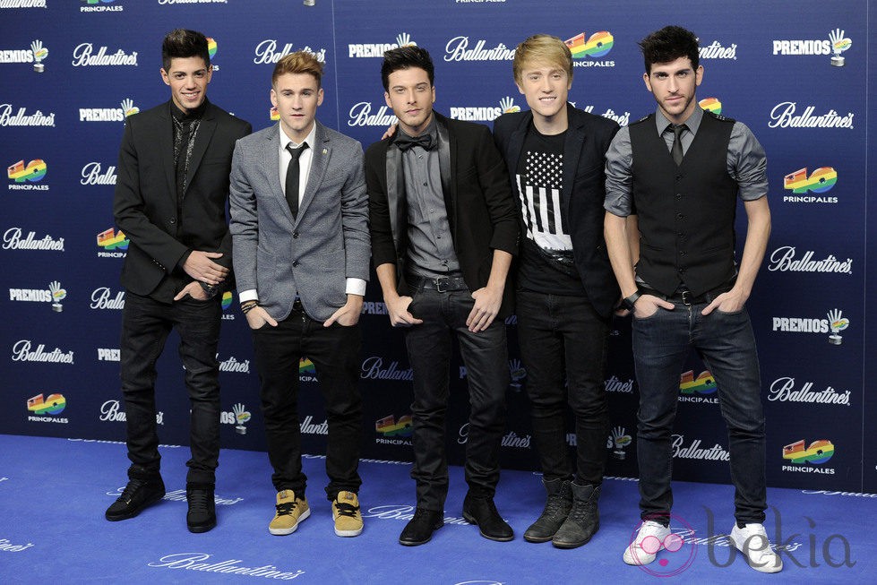 Auryn en los Premios 40 Principales 2013