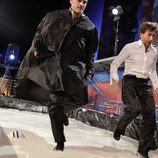 Pablo Motos e Iker Casillas haciendo pruebas en 'El Hormiguero'