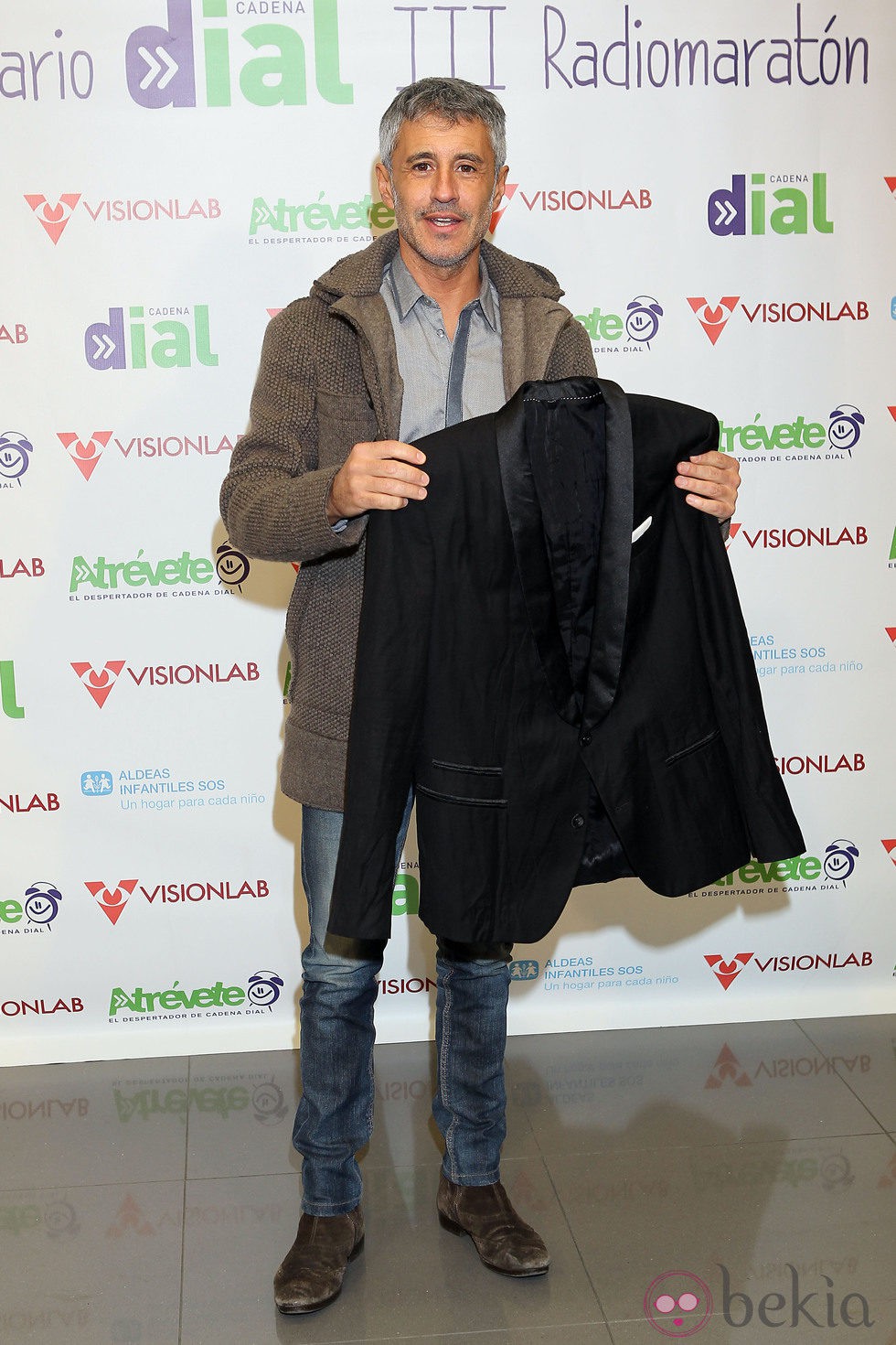 Sergio Dalma en la 3º edición del radiomaratón solidario de 'Cadena Dial'