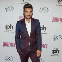 Adam Lambert en el estreno de 'Britney Spears: Piece of Me' en Las Vegas
