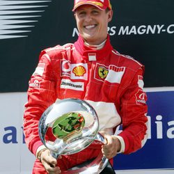 Michael Schumacher en el GP de Francia 2006