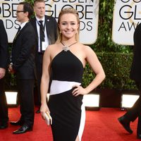 Hayden Panettiere en la alfombra roja de los Globos de Oro 2014