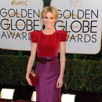 Julie Bowen en la alfombra roja de los Globos de Oro 2014